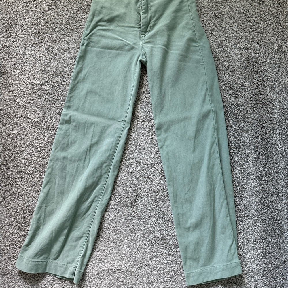 Faherty Stretch Terry Wide Leg Harbor Pant